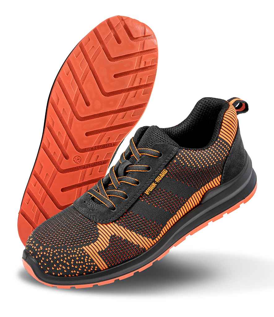 Black/Orange