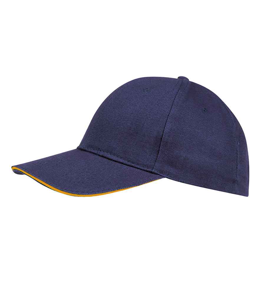 French Navy/Neon Orange