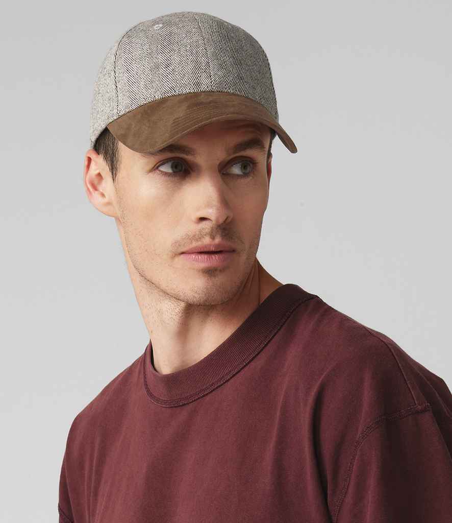 Brown Herringbone