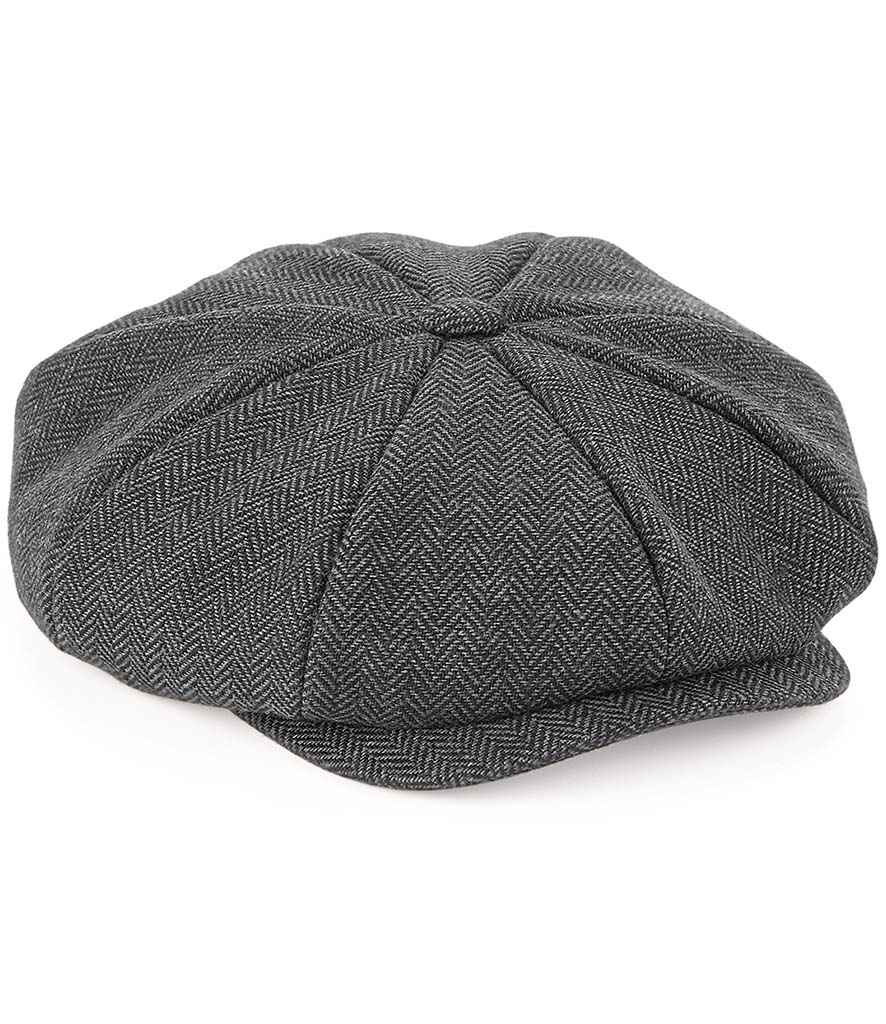 Charcoal Herringbone