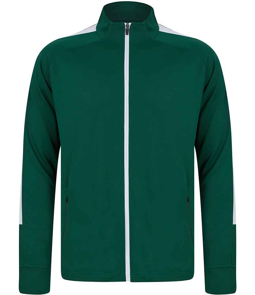 LV873 Bottle Green/White Front