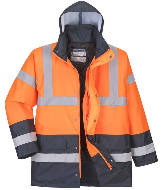 Orange/Navy