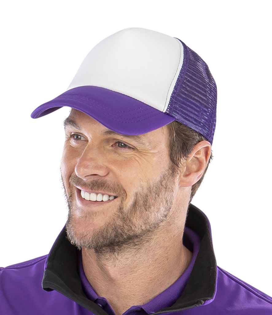 Purple/White