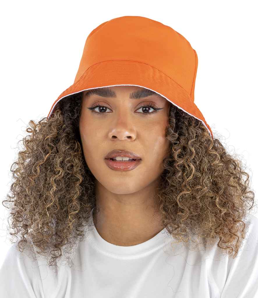 Orange/White