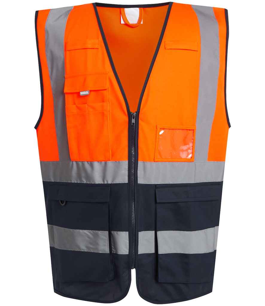 Orange/Navy