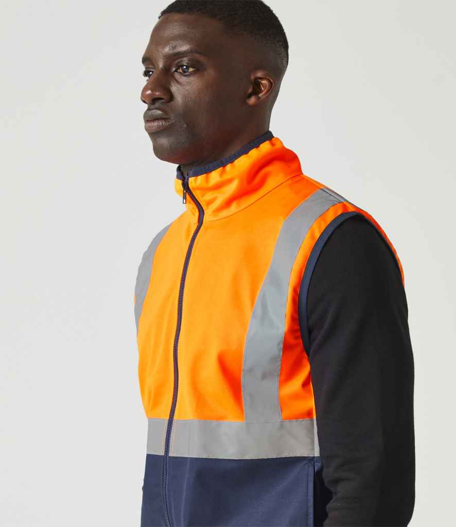 Orange/Navy