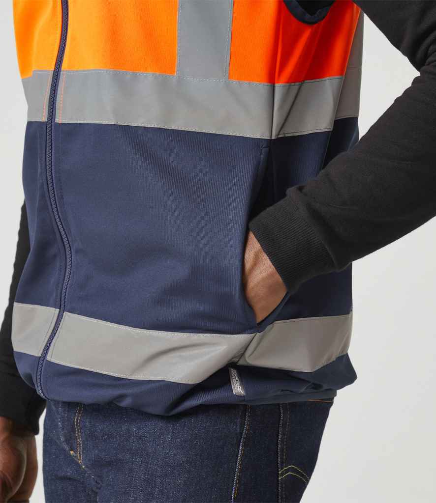 Orange/Navy