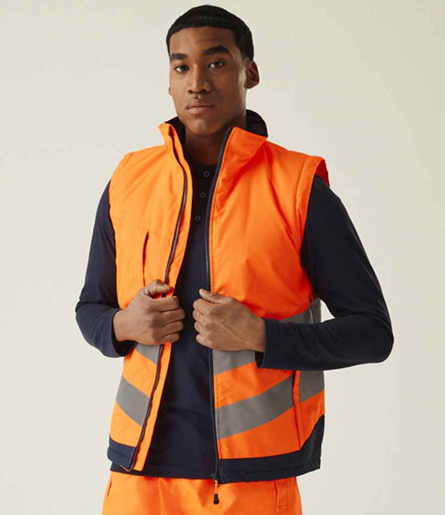 Orange/Navy