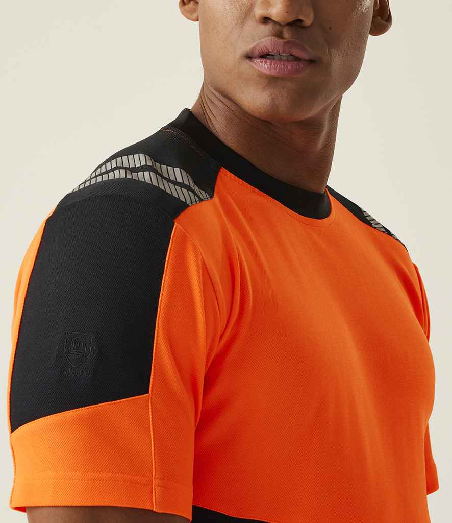 Black/Orange