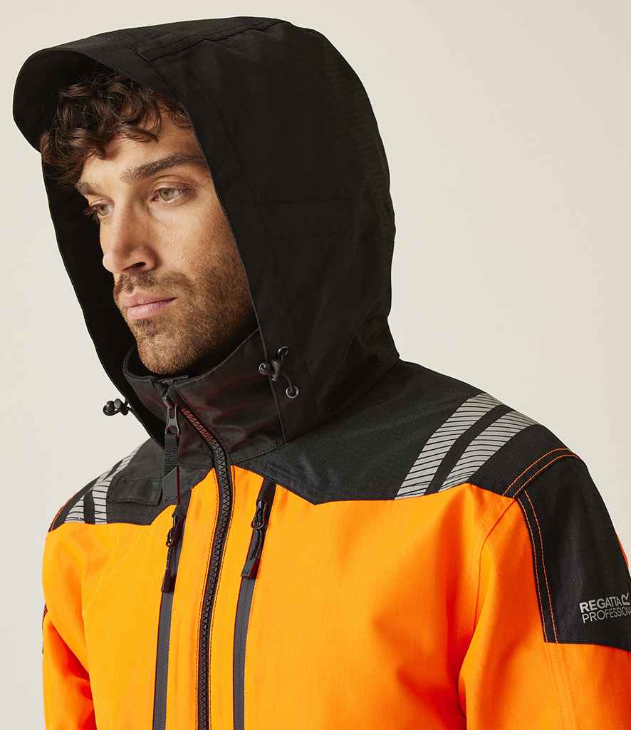 Black/Orange