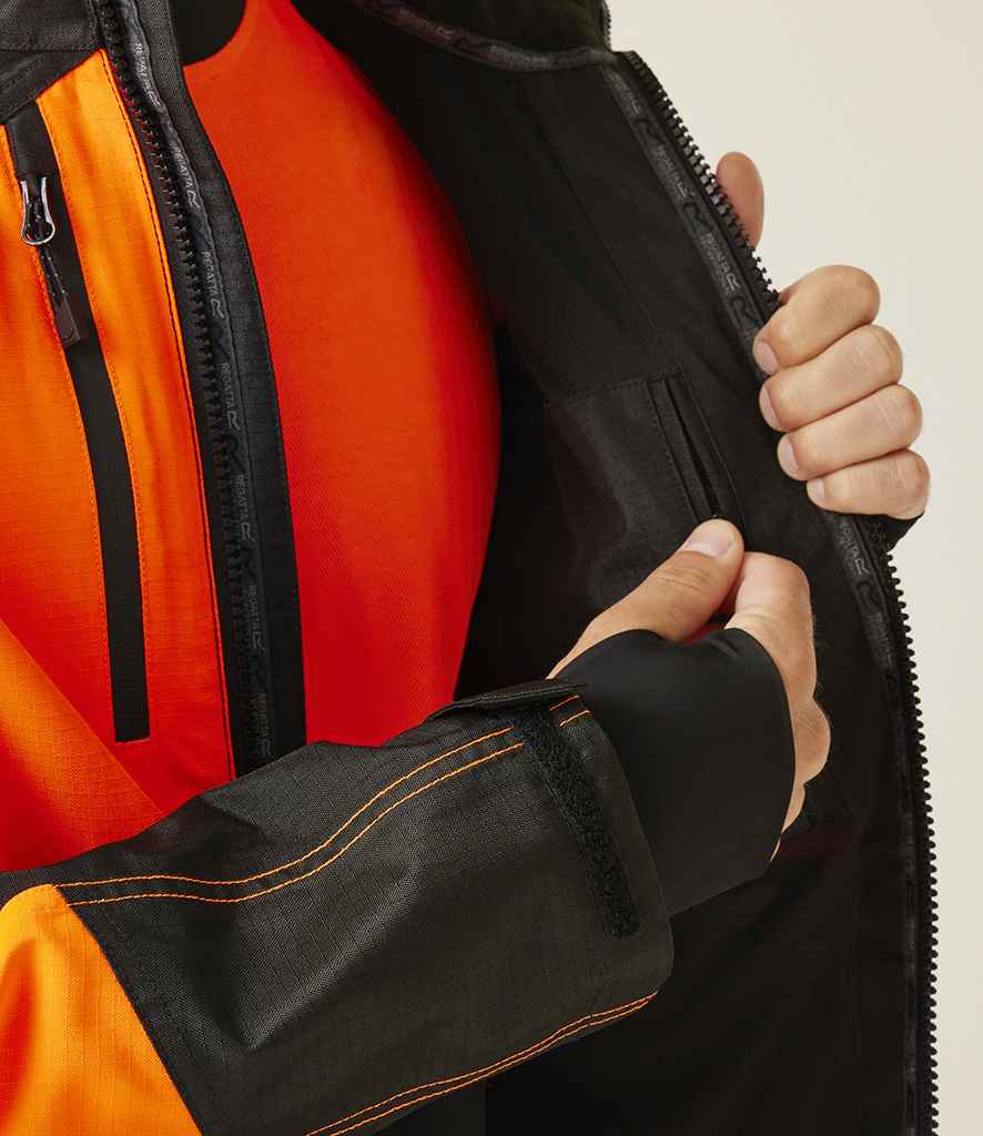 Black/Orange