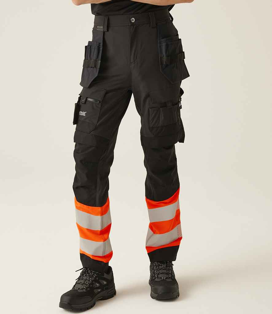 Black/Orange