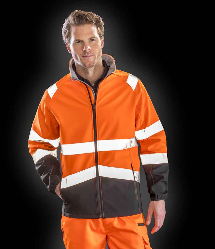 Fluorescent Orange/Black