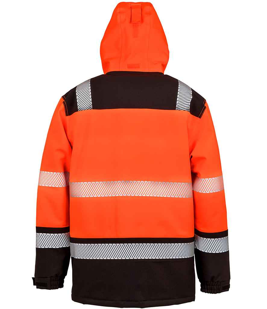 Fluorescent Orange/Black