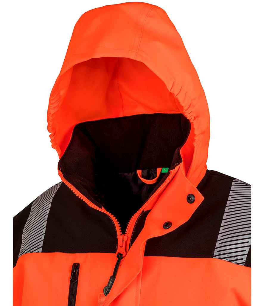Fluorescent Orange/Black