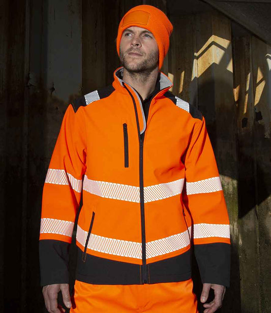 Fluorescent Orange/Black