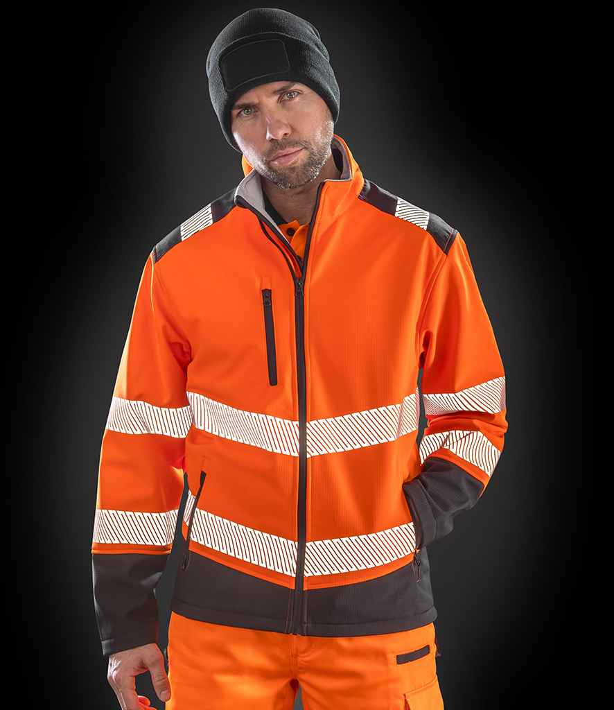 Fluorescent Orange/Black