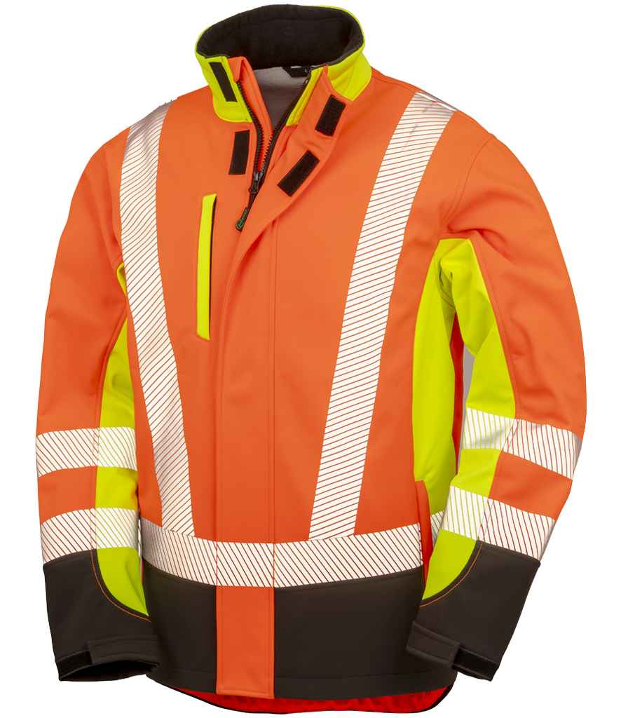 Fluorescent Yellow/Orange/Black