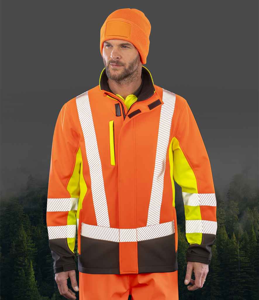 Fluorescent Yellow/Orange/Black