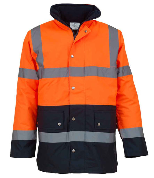 Orange/Navy